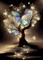 Diamond Art Kits for Adults,Glitter Tree 5D Diamond Painting Kits for Adults,Diamond Painting Diamond Art with Full Drill Diamond Dots DIY Gem Crafts Kits for Home Decor